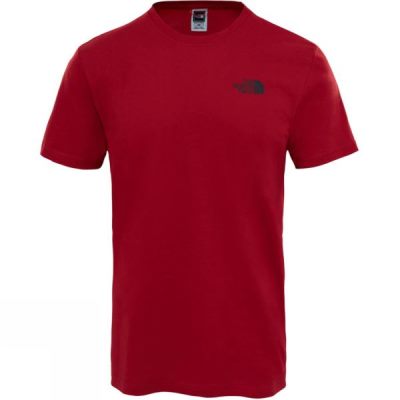 Tee The North Face Manga Corta Red Box Hombre - Rojas - Chile DRF986712